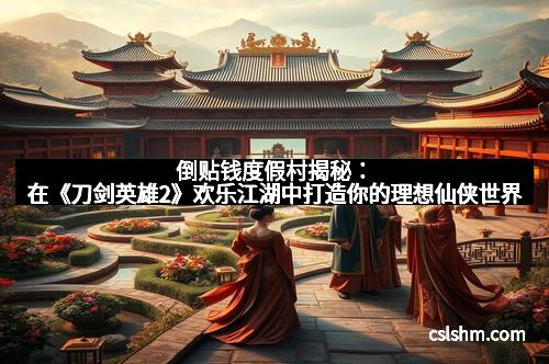 倒贴钱度假村揭秘：在《刀剑英雄2》欢乐江湖中打造你的理想仙侠世界