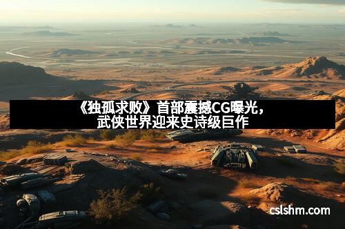 《独孤求败》首部震撼CG曝光，武侠世界迎来史诗级巨作